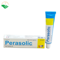 Thuốc mỡ Perasolic điều trị viêm da, vảy nến và các bệnh da tăng sừng (Tuýp 15g)