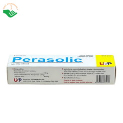 Thuốc mỡ Perasolic điều trị viêm da, vảy nến và các bệnh da tăng sừng (Tuýp 15g)