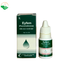Thuốc nhỏ mắt Eyfem Remington Pharma điều trị viêm mắt đáp ứng với corticosteroid (Hộp 1 lọ 5ml)