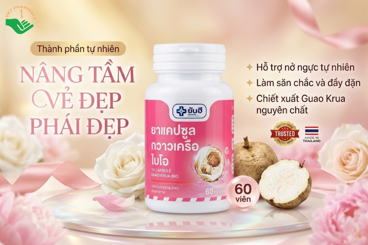 Thuốc nở ngực Lan Ya Capsule Guao