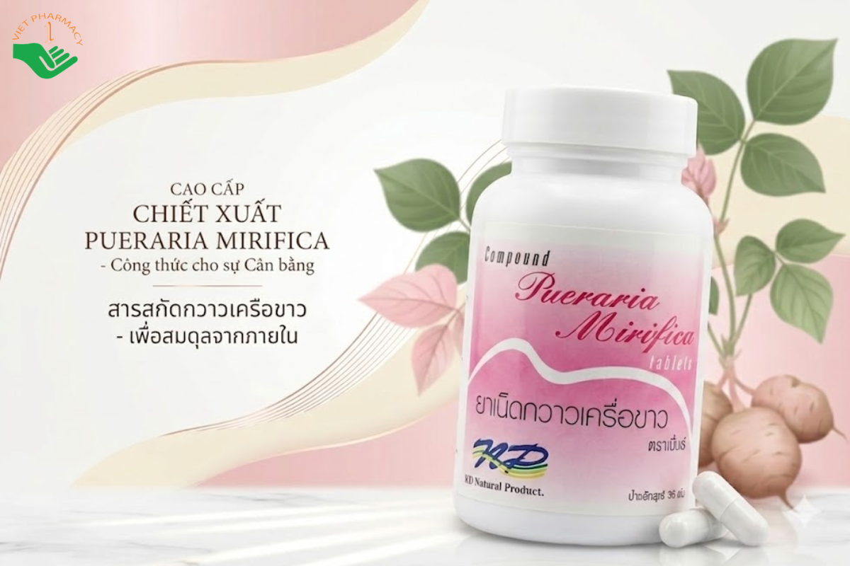 Thuốc nở ngực Pueraria Mirifica