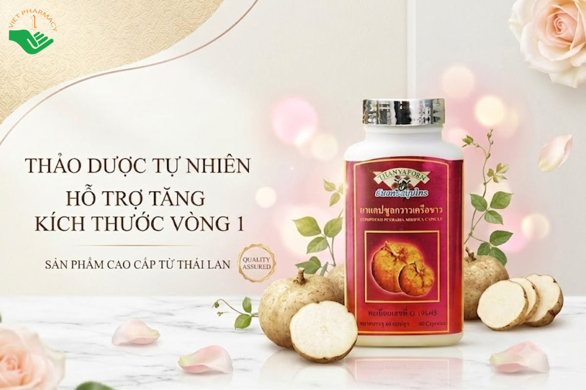 Thuốc nở ngực Thanyaporn Pueraria Mirifica
