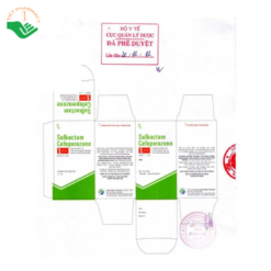 Thuốc Sulbactam-Cefoperazone 1g Farmapex Tranet điều trị nhiễm khuẩn do vi khuẩn (Hộp 1 lọ)