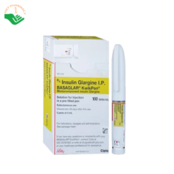 Thuốc tiêm Basaglar 100 Units/ml kiểm soát đường huyết và điều trị đái tháo đường (Hộp 05 bút tiêm x 3ml)