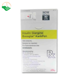 Thuốc tiêm Basaglar 100 Units/ml kiểm soát đường huyết và điều trị đái tháo đường (Hộp 05 bút tiêm x 3ml)
