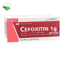 Thuốc Tiêm Cefoxitin 1g Imexpharm Điều Trị Nhiễm Khuẩn Hiệu Quả (Hộp 10 lọ)