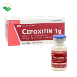Thuốc Tiêm Cefoxitin 1g Imexpharm Điều Trị Nhiễm Khuẩn Hiệu Quả (Hộp 10 lọ)