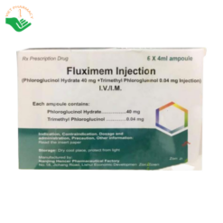 Thuốc tiêm Fluximen Injection Nanjing Hencer giảm đau do co thắt tiêu hóa, tiết niệu và tử cung (Hộp 6 ống x 4ml)