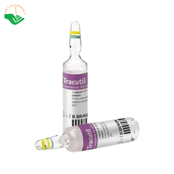 Thuốc Tracutil B.Braun bổ sung nguyên tố vi lượng cho dung dịch tiêm truyền (Hộp 5 ống x 10ml) - Ảnh 4