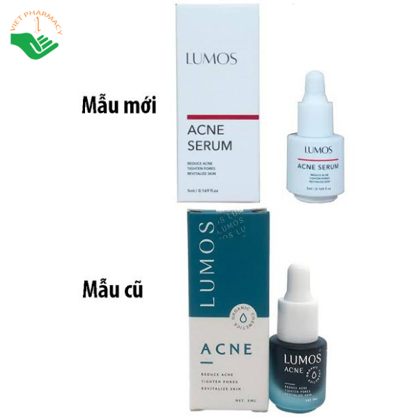 Tinh chất Acne Serum Lumos hỗ trợ giảm mụn và mờ thâm (Lọ 5ml)