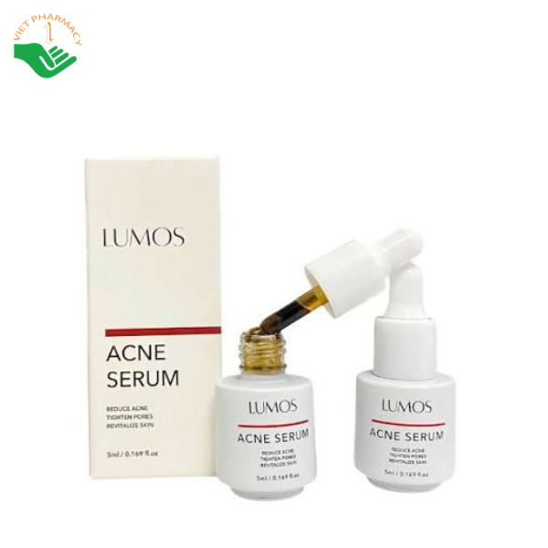 Tinh chất Acne Serum Lumos hỗ trợ giảm mụn và mờ thâm (Lọ 5ml)