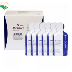 Tinh chất nhau thai heo Placenta 300.000 Dr. Select bổ sung collagen, proteoglycan và hyaluronic acid (Hộp 30 gói x 15g)