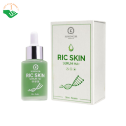 Tinh chất Ric Skin Serum HA+ Kohinoor Star cấp ẩm, hỗ trợ làm sáng và mờ thâm nám (Hộp 1 lọ 30ml)