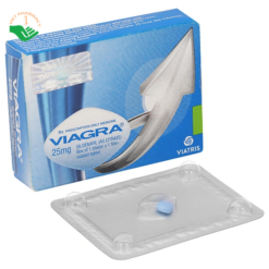 Thuốc Trị Rối Loạn Cương Dương Viagra 25mg Viatris (Hộp 1 vỉ x 1 viên)