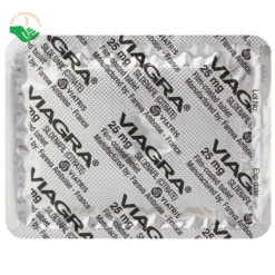 Thuốc Trị Rối Loạn Cương Dương Viagra 25mg Viatris (Hộp 1 vỉ x 1 viên)