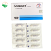 Viên đặt trĩ Doproct Suppository Continental Pharm hỗ trợ giảm đau rát, sưng búi trĩ (Hộp 2 vỉ x 5 viên)