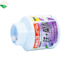 Viên nhai Most chewable Iron Folic Acid Orihiro bổ sung sắt, axit folic, vitamin B6, B12 và vitamin C (Hộp 180 viên)
