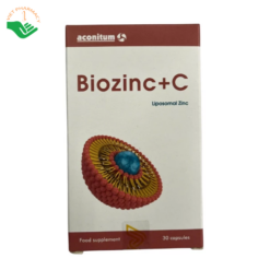 Viên uống Biozinc+C Aconitum tăng cường sức đề kháng, bổ sung kẽm và vitamin C (Hộp 30 viên)