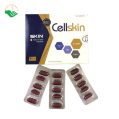 Viên uống Cellskin Dược phẩm Thành Công hỗ trợ giảm sạm nám, ngừa rụng tóc (Hộp 60 viên)