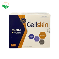 Viên uống Cellskin Dược phẩm Thành Công hỗ trợ giảm sạm nám, ngừa rụng tóc (Hộp 60 viên)