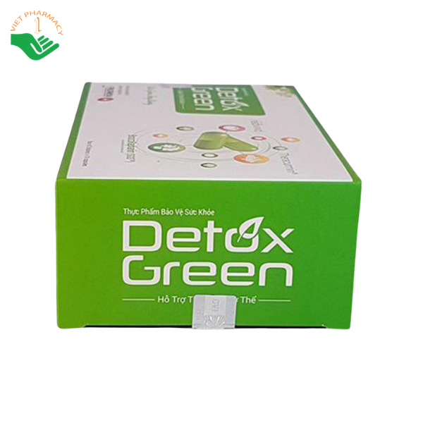 Viên uống Detox Green Mediplantex hỗ trợ giải độc, bảo vệ gan và chống oxy hóa (Hộp 3 vỉ x 10 viên) - Ảnh 3