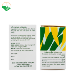 Viên uống Eucaphor Trường Thọ hỗ trợ giảm ho và thông thoáng đường thở (Hộp 40 viên)