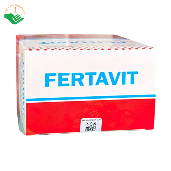 Viên uống Fertavit Việt Đức bổ sung sắt, acid folic và vitamin B12, hỗ trợ giảm thiếu máu do thiếu sắt (Hộp 10 vỉ x 10 viên) - Ảnh 5