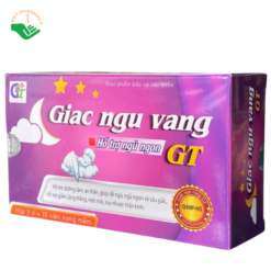 Viên uống Giấc Ngủ Vàng GT Phương Đông hỗ trợ an thần, giúp ngủ ngon và sâu giấc (Hộp 3 vỉ x 10 viên)