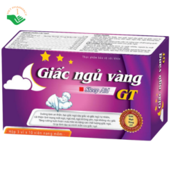 Viên uống Giấc Ngủ Vàng GT Phương Đông hỗ trợ an thần, giúp ngủ ngon và sâu giấc (Hộp 3 vỉ x 10 viên)