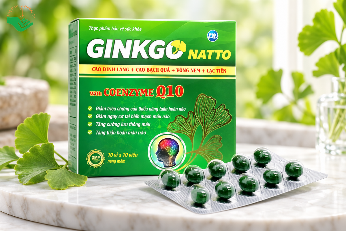 Ginkgo Natto With Coenzyme Q10