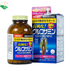 Viên uống Glucosamine Orihiro bổ sung dưỡng chất, hỗ trợ chăm sóc xương khớp và duy trì vận động linh hoạt (900 viên)