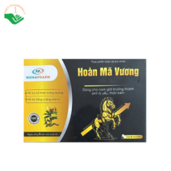 Viên uống Hoàn Mã Vương Monapharm giúp bổ thận và tăng cường sinh lý (Hộp 6 viên)