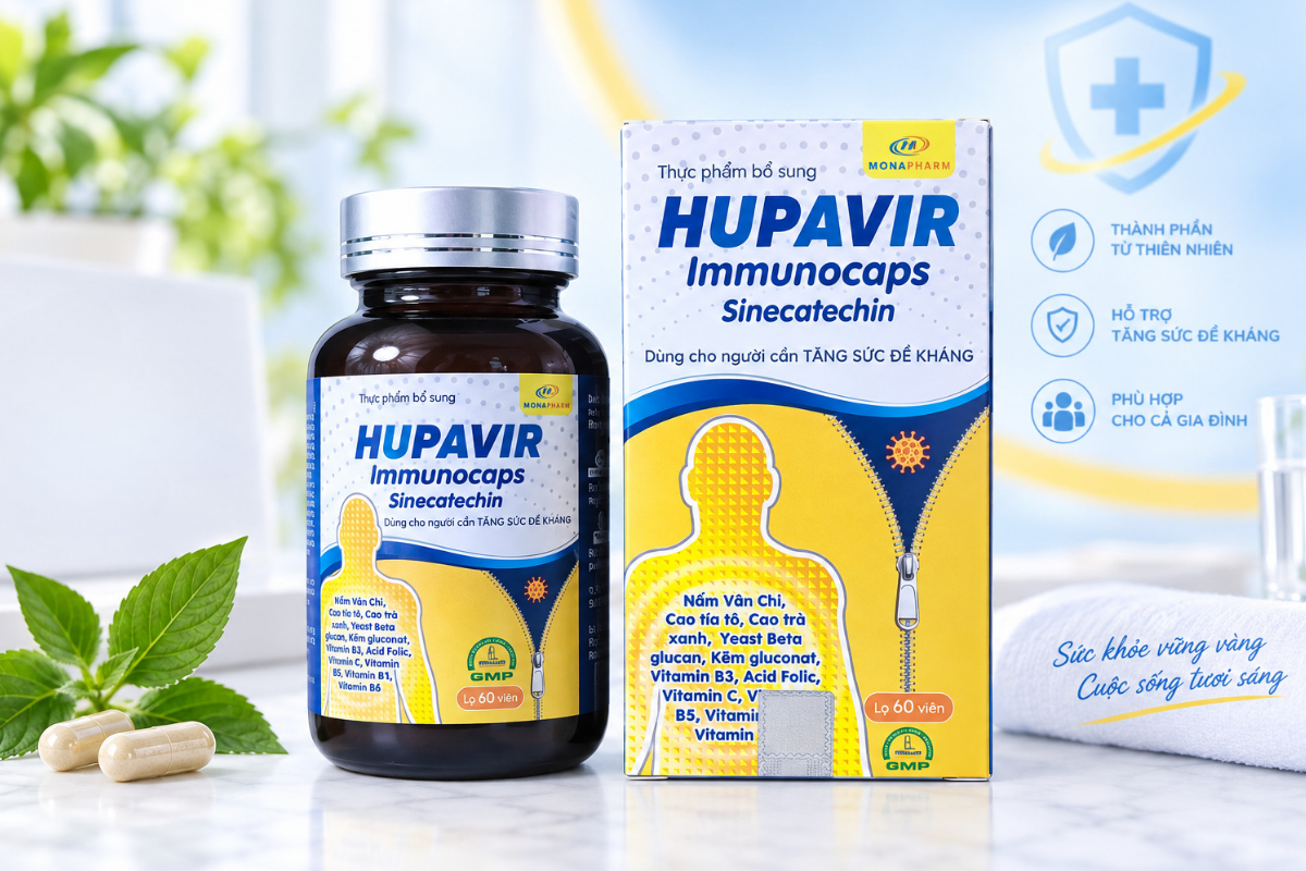 Hupavir Immunocaps Sinecatechin