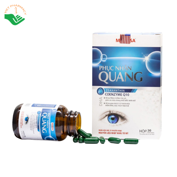 Viên uống Phục Nhãn Quang BioPharma hỗ trợ tăng cường thị lực, giảm khô mỏi mắt (Hộp 1 lọ 30 viên) - Ảnh 2