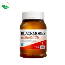 Viên uống Total Calcium Magnesium + D3 Blackmores hỗ trợ bổ sung canxi và giúp xương chắc khỏe (Lọ 200 viên)