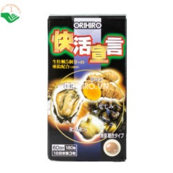 Viên uống Vivacity Orihiro bổ sung dưỡng chất, hỗ trợ tăng cường sức khỏe và sinh lực (Hộp 180 viên)