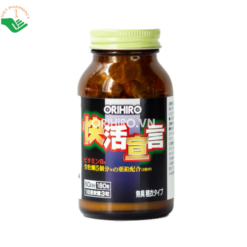 Viên uống Vivacity Orihiro bổ sung dưỡng chất, hỗ trợ tăng cường sức khỏe và sinh lực (Hộp 180 viên)