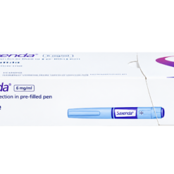 Bút tiêm Saxenda 6mg/ml Novo Nordisk dùng kiểm soát cân nặng ở người béo phì, thừa cân (Hộp 3 bút)