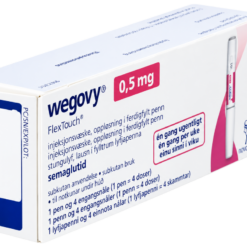 Bút tiêm Wegovy 0.5mg Novo Nordisk kiểm soát cân nặng ở người béo phì, thừa cân (Hộp 1 bút)