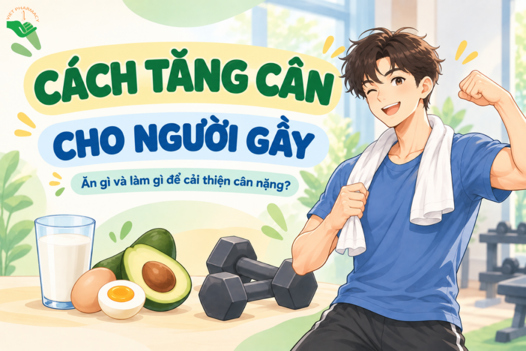 Cách tăng cân cho người gầy_ Ăn gì và làm gì để cải thiện cân nặng