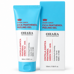 Gel tẩy tế bào chết Cica Panthenol Peeling Gel Ohara Junco hỗ trợ làm sạch tế bào chết, dưỡng ẩm (Tuýp 165ml)