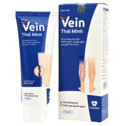 Kem bôi Vein Thái Minh hỗ trợ giảm đau, nóng rát, nặng chân do suy giãn tĩnh mạch và trĩ (Tuýp 75g)