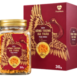Nấm đông trùng hạ thảo Thái Minh Classic hỗ trợ bồi bổ cơ thể, tăng cường sức khỏe (Lọ 30g)