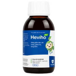 Siro Heviho Thái Minh hỗ trợ giảm ho, long đờm, làm ấm họng và tăng sức đề kháng (Chai 100ml)