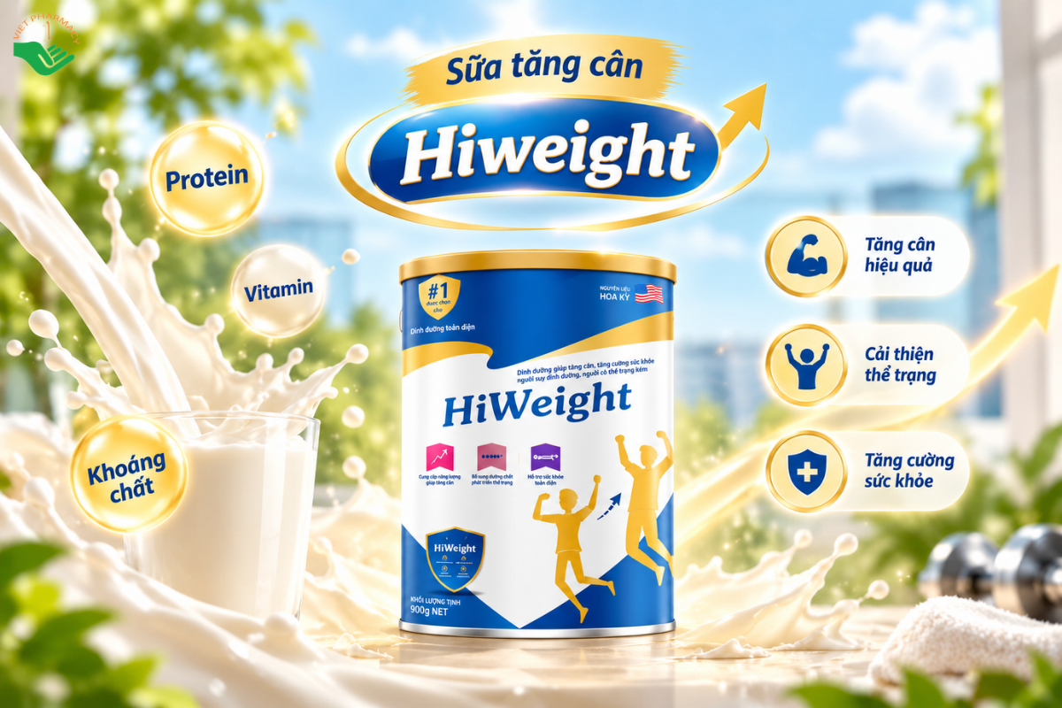 Sữa tăng cân Hiweight