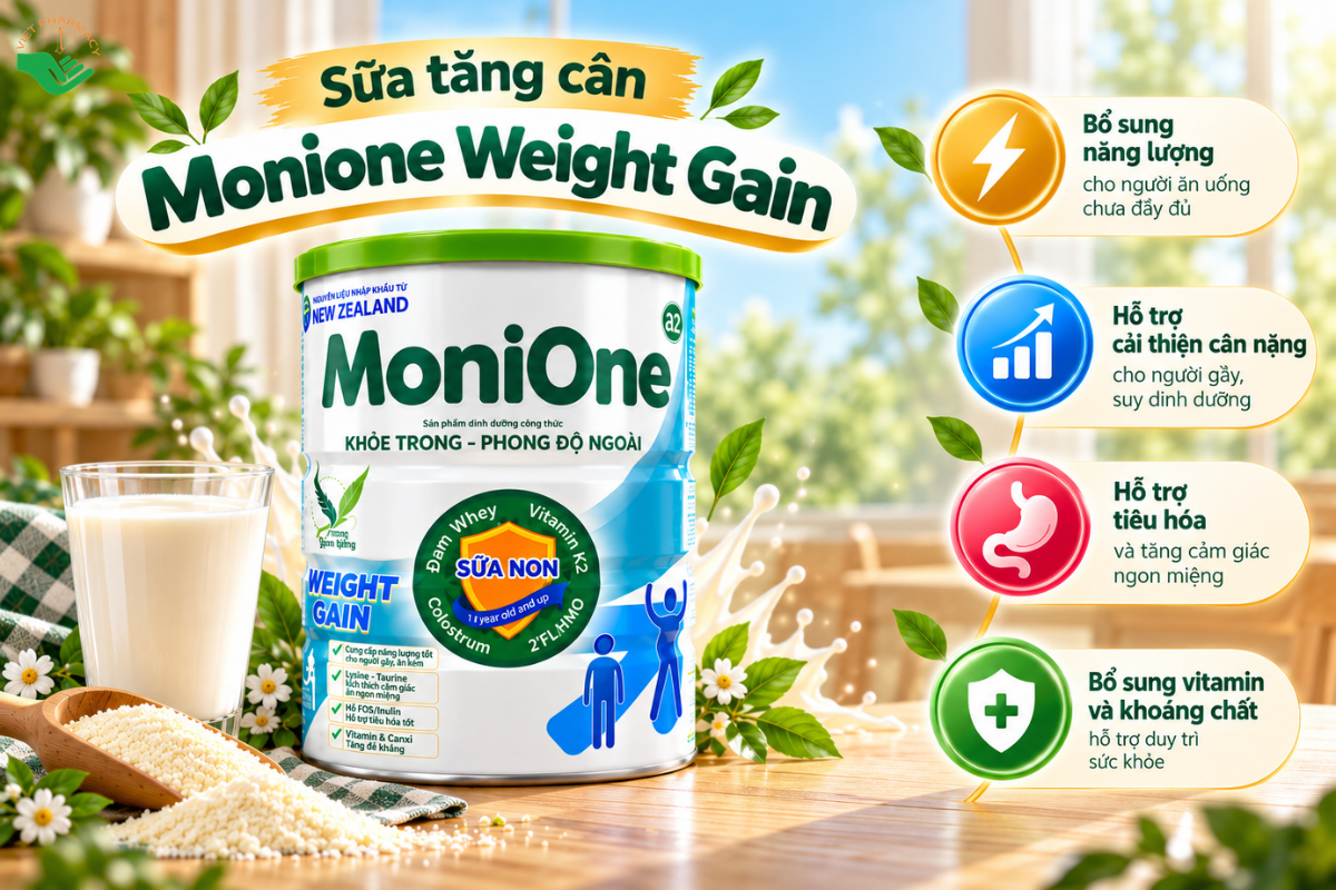 Sữa tăng cân Monione Weight Gain