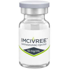 Thuốc tiêm Imcivree 10mg/ml Rhythm Pharmaceuticals điều trị béo phì do rối loạn di truyền hiếm gặp (Hộp 1 lọ)