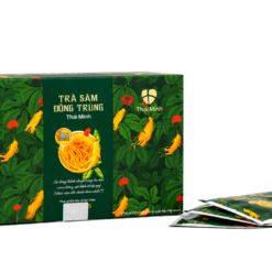 Trà Sâm Đông Trùng Thái Minh hỗ trợ bồi bổ cơ thể, tăng cường sức đề kháng (Hộp 20 gói)
