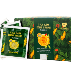 Trà Sâm Đông Trùng Thái Minh hỗ trợ bồi bổ cơ thể, tăng cường sức đề kháng (Hộp 20 gói)