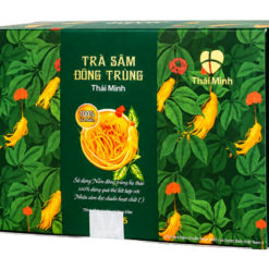Trà Sâm Đông Trùng Thái Minh hỗ trợ bồi bổ cơ thể, tăng cường sức đề kháng (Hộp 20 gói)